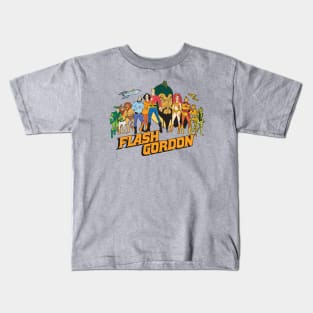 Flash Gordon Cartoon Kids T-Shirt